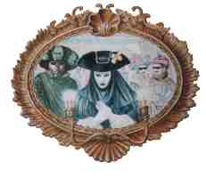 Venetian Mirror mural